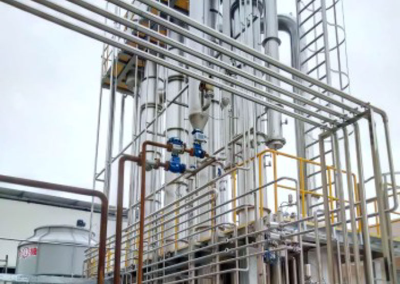 Falling Film Vacuum Evaporator Falling Film Vacuum Evaporator